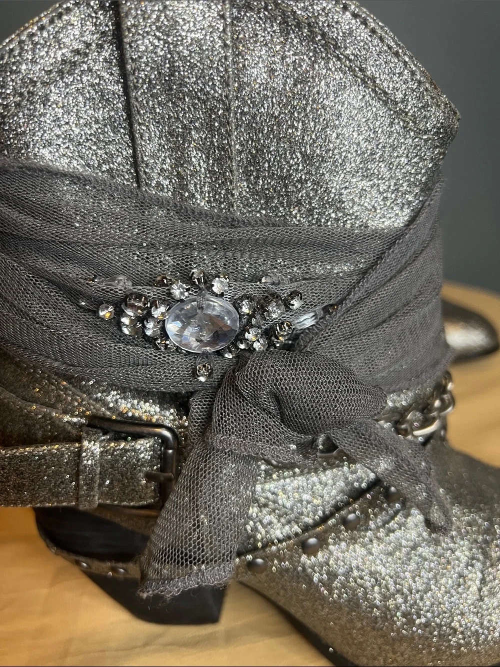 Not Rated sparkling silver